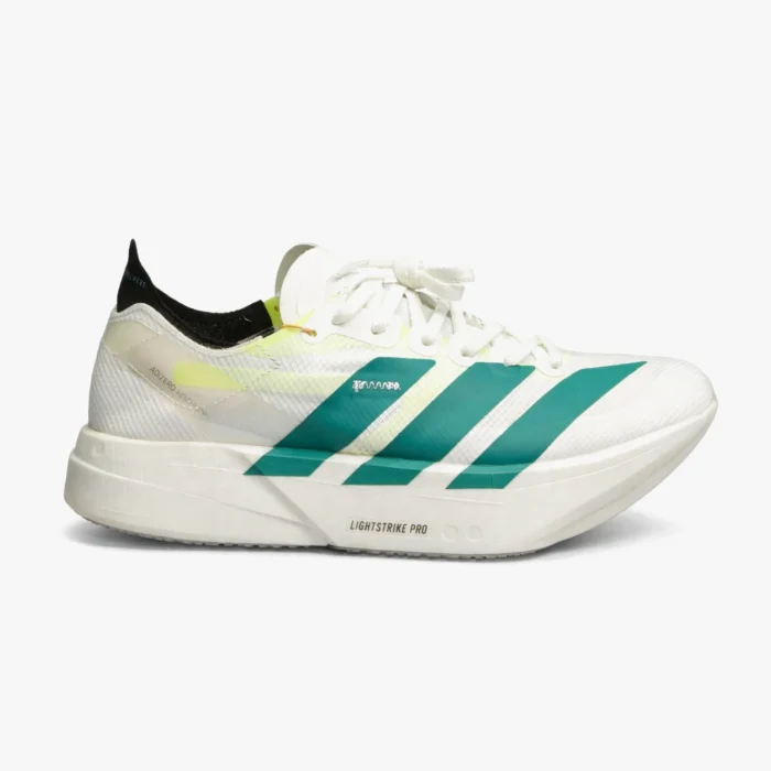 Adidas Adizero 4 Pro M - White / Teal Green / Neon Yellow