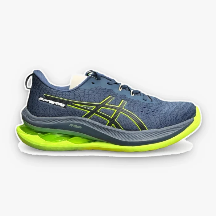 ASICS Kinsei Max - Blue / Neon Yellow